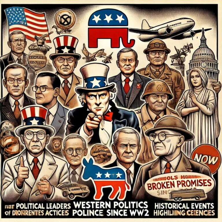 The Hypocrisy of Western Politics: Unraveling the Inconsistencies Since WW2