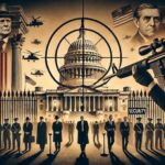 Design an image focusing on assassination attempts