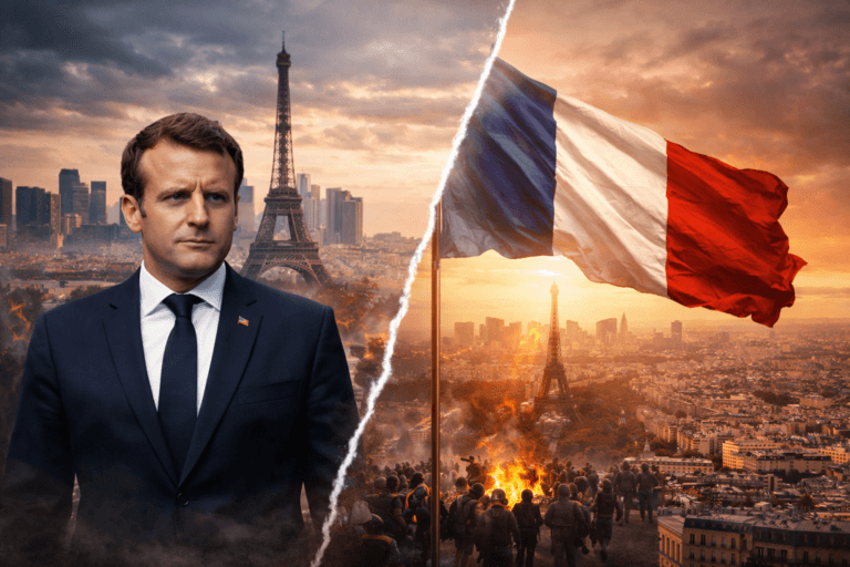 Macron face à la tempête sociale